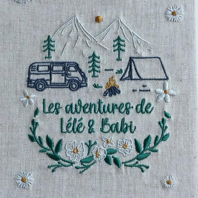 Tableau brodé personnalisable fait main - Image 14