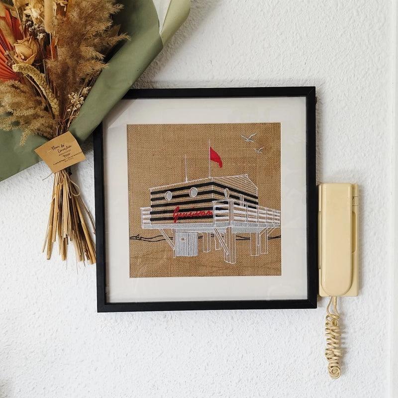 Tableau brodé personnalisable fait main - Image 15