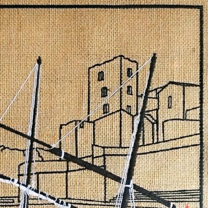 Tableau brodé personnalisable fait main - Image 23