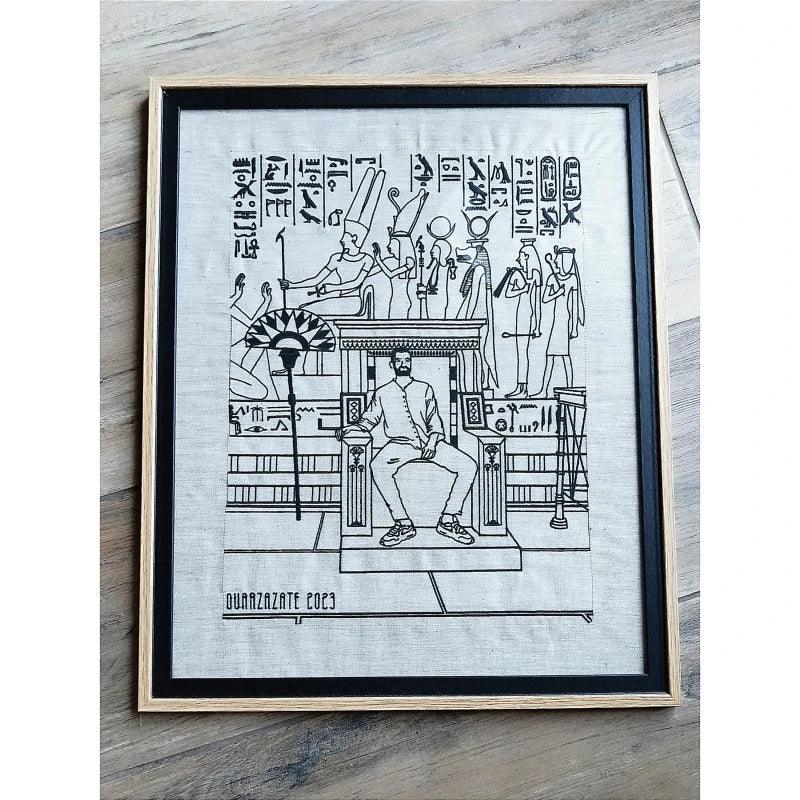 Tableau brodé personnalisable fait main - Image 27