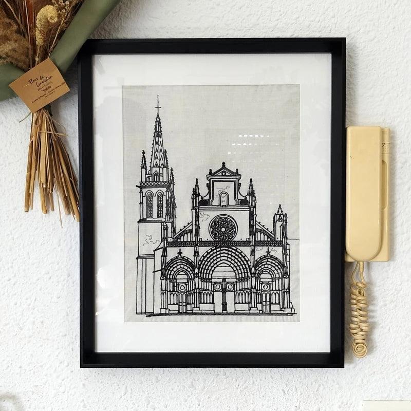 Tableau brodé personnalisable fait main - Image 31