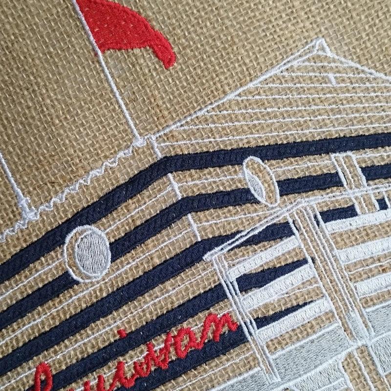 Tableau brodé personnalisable fait main - Image 6