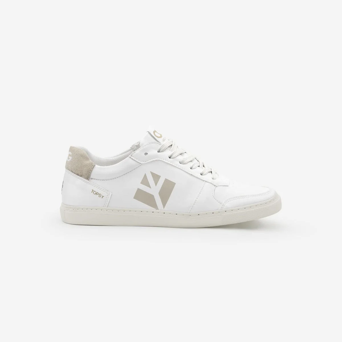 Baskets véganes Blanc / Beige unisexe - Topsy - Image 7
