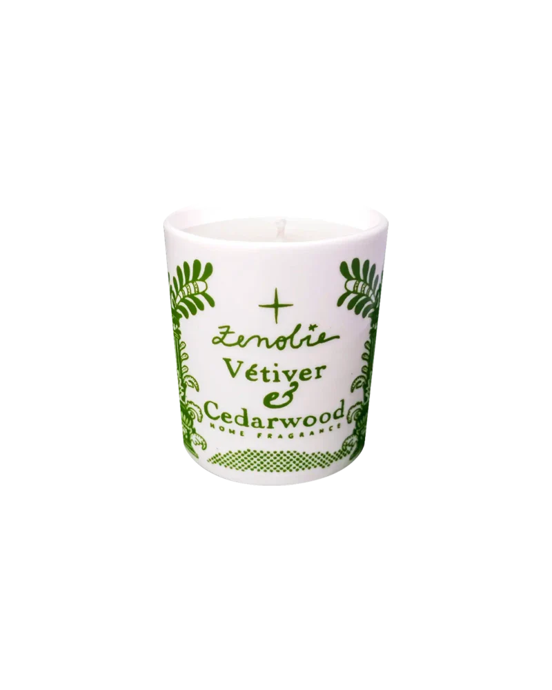 Bougie à base de soja et huiles essentielles - Bois de cèdre - Image 4