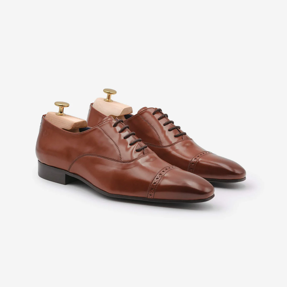 Chaussures véganes de costume Marron pour hommes - Watson - Image 3