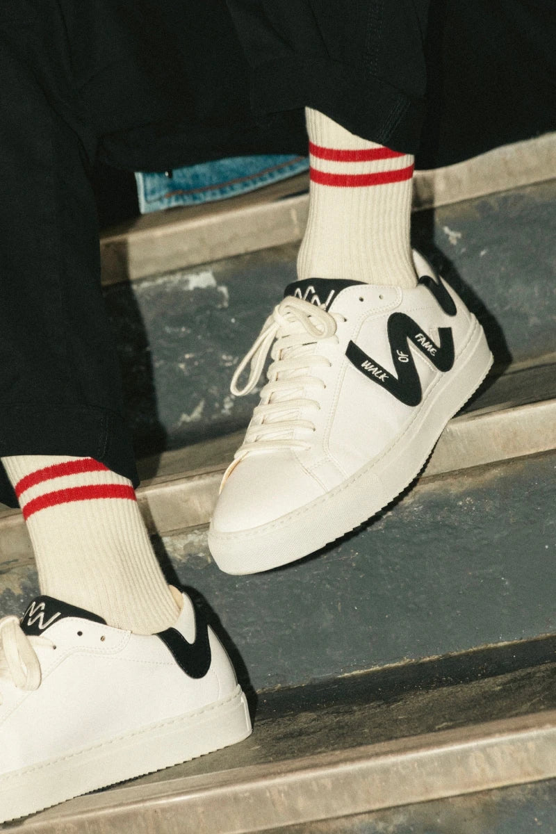 Baskets véganes à messages unisexes Wild Walker - Noir - Image 10