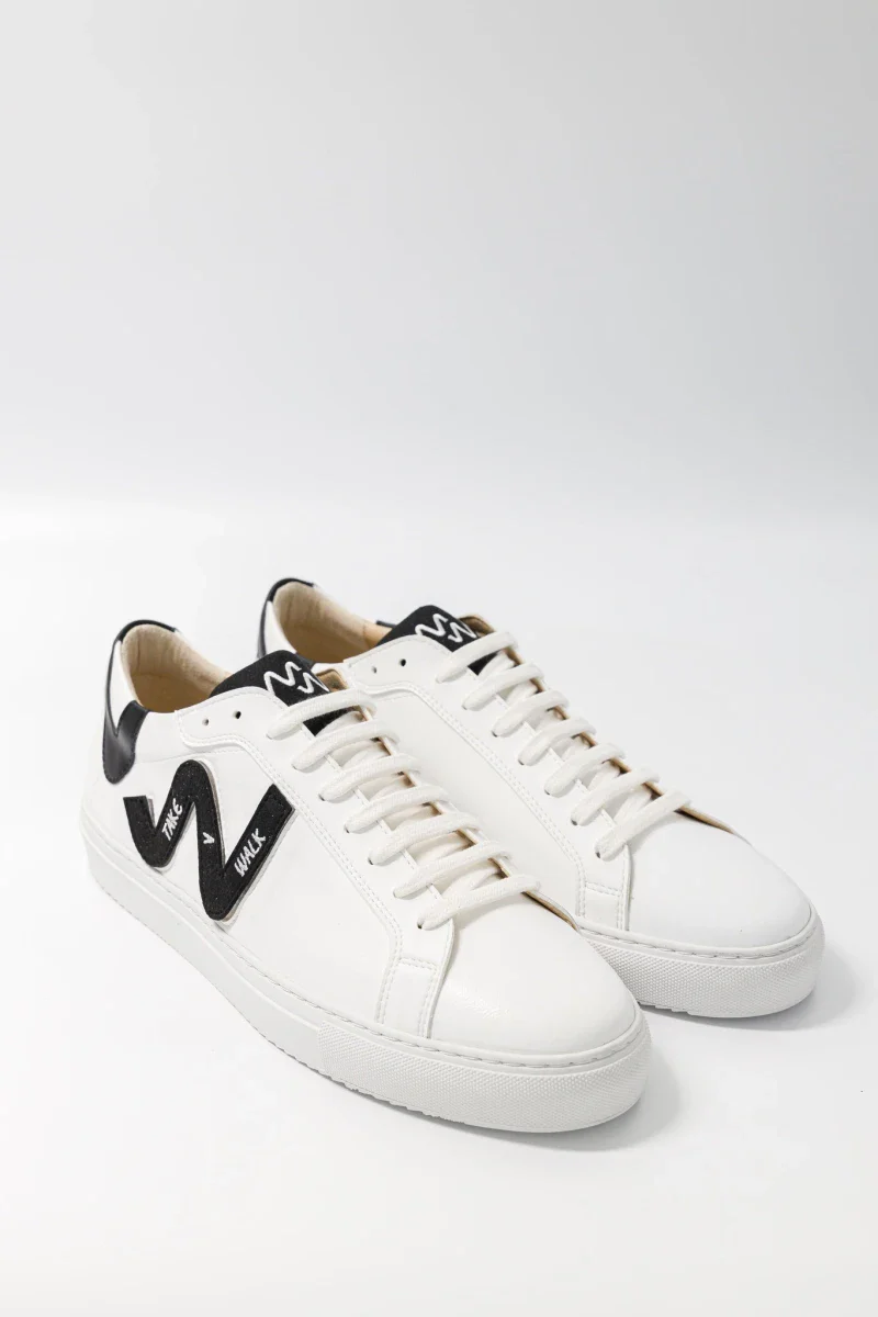 Baskets véganes à messages unisexes Wild Walker - Noir - Image 12