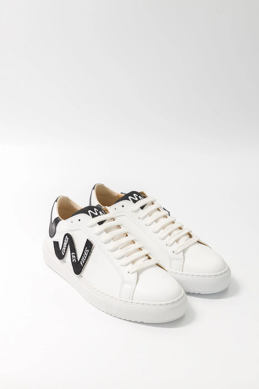 Baskets véganes à messages unisexes Wild Walker - Noir - Image 6