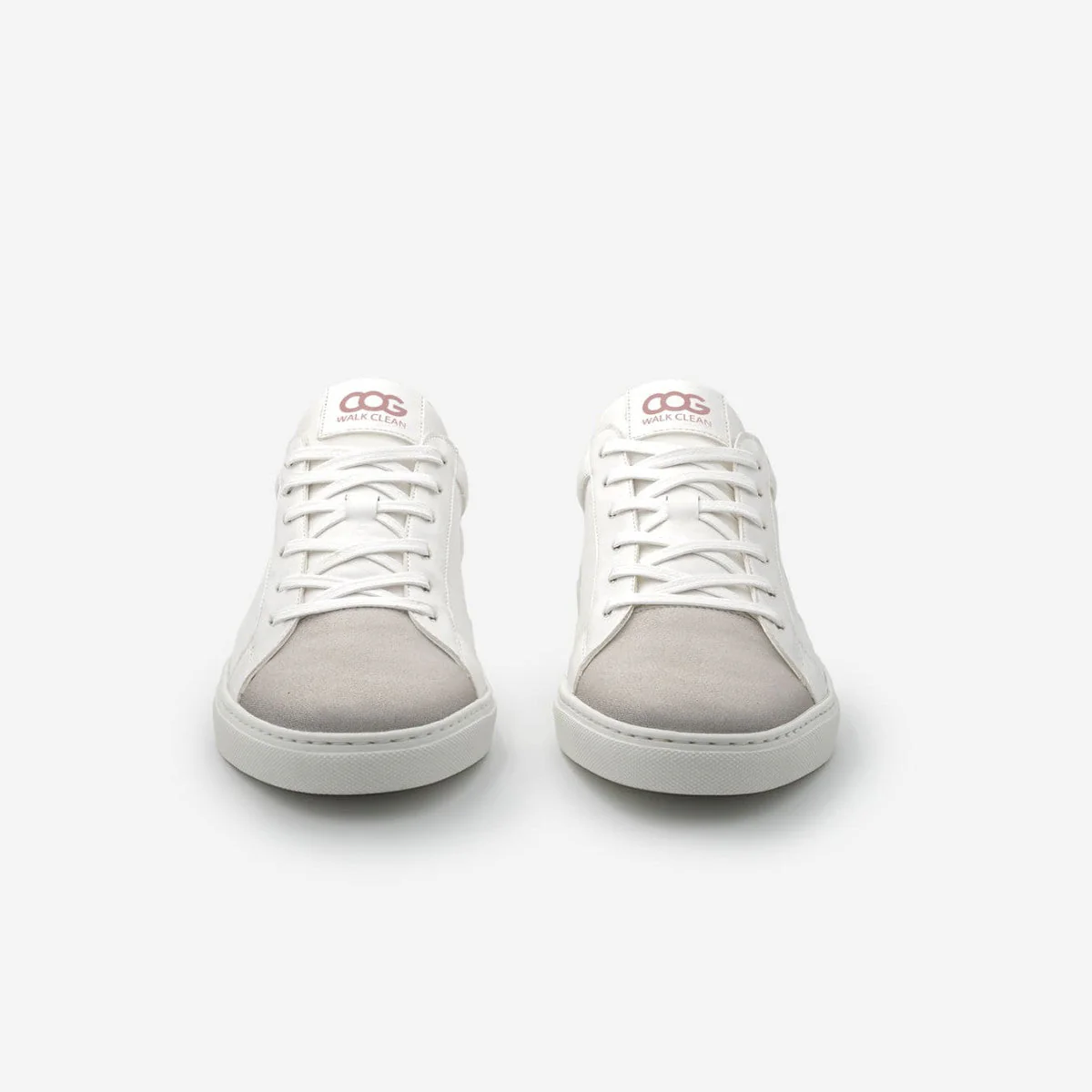 Baskets véganes de ville pour femmes Blanches et roses Winton - Image 10